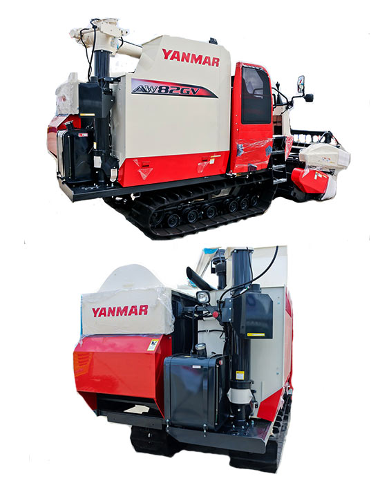 รถเกี่ยวนวดข้าว ยันม่าร์ YANMAR AW82GV Combine Harvester -108engine.com